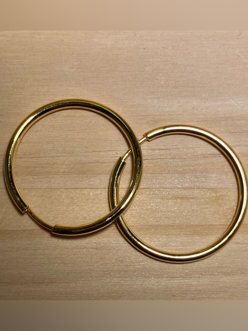 Maria Black Senorita 25 Gold Hoop Earrings